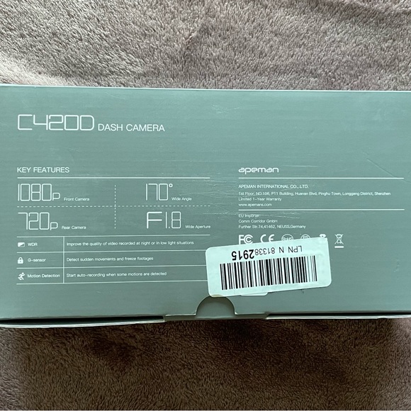 Dashcam Apeman C4200 - Picture 4 of 7